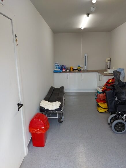 first aid room